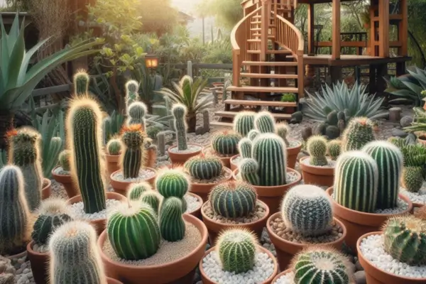 Como criar um jardim de cactos encantador no quintal